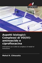 Mehul R. Chhasatia - Aspetti biologici: Complessi di VO(IV)-aminoacido e ciprofloxacina