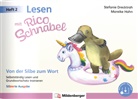 Stefanie Drecktrah, Mareike Hahn - Lesen mit Rico Schnabel, Heft 2: Von der Silbe zum Wort - silbierte Ausgabe