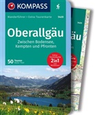 Walter Theil - KOMPASS Wanderführer Oberallgäu, 50 Touren zwischen Bodensee, Kempten und Pfronten, mit Extra-Tourenkarte