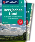 Lisa Aigner - KOMPASS Wanderführer Bergisches Land, Naturpark zwischen Rhein und Sauerland, 60 Touren mit Extra-Tourenkarte