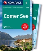 Franziska Baumann - KOMPASS Wanderführer Comer See, 50 Touren mit Extra-Tourenkarte