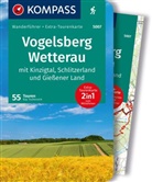 Kay Tschersich - KOMPASS Wanderführer Vogelsberg-Wetterau, 55 Touren mit Extra-Tourenkarte