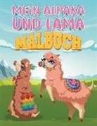 Sommer Melanie - Mein Alpaka und Lama Malbuch