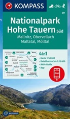KOMPASS Wanderkarte 49 Nationalpark Hohe Tauern Süd, Mallnitz, Obervellach, Maltatal, Mölltal 1:50.000