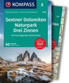 Eugen E Hüsler, Eugen E. Hüsler - KOMPASS Wanderführer Sextner Dolomiten, Naturpark Drei Zinnen - Herausragende Dolomiten, 50 Touren mit Extra-Tourenkarte