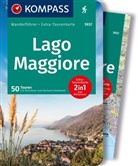 Iris Kürschner, Gerhard Stummvoll - KOMPASS Wanderführer Lago Maggiore, 50 Touren mit Extra-Tourenkarte
