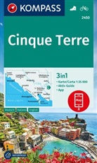 KOMPASS Wanderkarte 2450 Cinque Terre 1:35.000