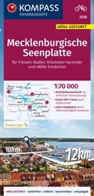 KOMPASS Fahrradkarte 3320 Mecklenburgische Seenplatte 1:70.000