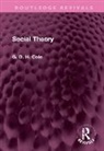 G.D.H. Cole - Social Theory