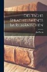 Jon Borcia - Deutsche Sprachelemente im Rumänischen