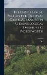 Paul - The Epistles of St. Paul, in the Original Greek, Arranged in Chronological Order, by C. Wordsworth