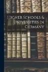 Anonymous - Higher Schools & Universities in Germany