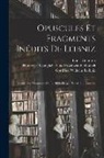 Louis Couturat, H. Königliche Und Provinzial-Bibliothek, Gottfried Wilhelm Leibniz - Opuscules Et Fragments Inédits De Leibniz: Extraits Des Manuscrits De La Bibliothèque Royale De Hanovre