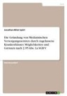 Jonathan-Milot Spörl - Die Gründung von Medizinischen Versorgungszentren durch zugelassene Krankenhäuser. Möglichkeiten und Grenzen nach § 95 Abs. 1a SGB V