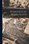 Anonymous - Pedagogical Wood Sloyd