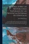 Juan Miguel Riesgo - Memoria Sobre Las Proporciones Naturales De Las Provincias Internas Occidentales: Causas De Que Han Provenido Sus Atrasos, Providencias Tomadas Con El