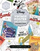 Walt Disney, Walt Disney Company Ltd. - Disney The Vintage Poster Collection Colouring Book