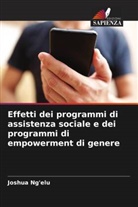 Joshua Ng'elu - Effetti dei programmi di assistenza sociale e dei programmi di empowerment di genere