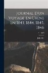 Jules Itier - Journal D'un Voyage En Chine En 1843, 1844, 1845, 1846; Volume 3