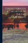 Edward Steere - Collections for a Handbook of the Yao Language