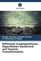 K Adnarayana Reddy, K. Adnarayana Reddy, Gunda Shyama Chandra Prasad - Effiziente kryptografische Algorithmen basierend auf linearer Transformation