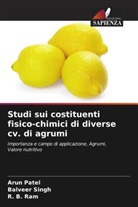 Arun Patel, R. B. Ram, Balveer Singh - Studi sui costituenti fisico-chimici di diverse cv. di agrumi