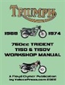 Floyd Clymer - TRIUMPH 750cc T150 & T150V TRIDENT 1968-1974 WORKSHOP MANUAL