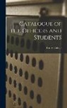 Conn ). Trinity College (Hartford - Catalogue of the Officers and Students