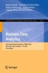 Valentina Emilia Balas, Valentina Emilia Balas, Anita Gehlot, Arpan Kumar Kar, Arpan Kumar Kar et al, Shahab Shamshirband... - Business Data Analytics
