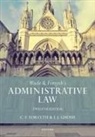 Christopher Forsyth, Forsyth Christopher, Julian Ghosh, Ghosh Julian, William Wade, William (Formerly Emeritus Rouse Ball Profes Wade... - Wade & Forsyth''s Administrative Law