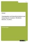Anonym, Anonymous - Trainingsplan zur Körperfettreduktion und Steigerung der Ausdauer (Weibliche Klientin, 24 Jahre)