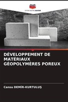 Cansu Dem¿R-Kurtulu¿, Cansu DEMIR-KURTULUS - DÉVELOPPEMENT DE MATÉRIAUX GÉOPOLYMÈRES POREUX