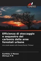 Dhrisya P M, Karthika S Menon - Efficienza di stoccaggio e sequestro del carbonio delle aree forestali urbane