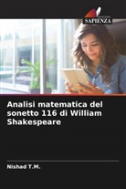 Nishad T. M., Nishad T.M. - Analisi matematica del sonetto 116 di William Shakespeare