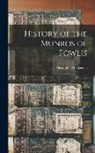 Alexander Mackenzie - History of the Munros of Fowlis
