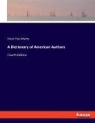 Oscar Fay Adams - A Dictionary of American Authors