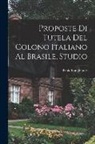 Paolo Longhitano - Proposte Di Tutela Del Colono Italiano Al Brasile, Studio