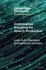 Agnieszka Konopka, Linda Ruth Wheeldon, Linda Ruth (Universitetet I Agder Wheeldon - Grammatical Encoding for Speech Production