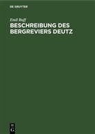 Emil Buff - Beschreibung des Bergreviers Deutz