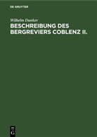 Wilhelm Dunker - Beschreibung des Bergreviers Coblenz II.