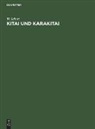 W. Schott - Kitai und Karakitai