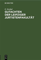 E. Strohal - Gutachten der Leipziger Jurtistenfakultät