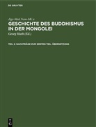 Jigs-med Nam-Mk¿A, Jigs-med nam-mKa, Jigs-Med Nam-Mkʿa, Georg Huth - Jigs-Med Nam-Mka: Geschichte des Buddhismus in der Mongolei - Teil 2: Nachträge zum ersten Teil. Übersetzung