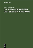 Karl Doernberger - Die Besonderheiten der Seeversicherung