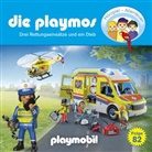 Die Playmos - Drei Rettungseinsätze und ein Dieb, 1 Audio-CD (Hörbuch)