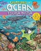 Workman Publishing, Alison Sky Simmance, Fiona Ocean Simmance, Kaja Kajfez - Creatures of the Ocean Sticker Poster