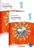 Mareike Hahn, Klaus Kuhn, Kersti Mrowka-Nienstedt, Kerstin Mrowka-Nienstedt - ABC der Tiere 1 Neubearbeitung - Arbeitsheft Grundschrift, Teil A und B
