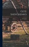 P. Terpylo - Gete Shevchenko