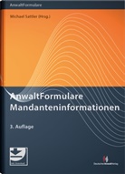 Michael Sattler, Michael Sattler - AnwaltFormulare Mandanteninformationen