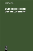 Moriz Carriere - Zur Geschichte des Hellsehens